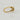 18kt gold plated over stainless steel with a pearl filigree design ring. This is a statement ring for any season but it's especially nice to wear during the Spring and Summer. Very stylish, sophisticated, and trendy. Unique looking and can be worn with complimenting rings.