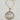 Vintage inspired gold coin necklace with paperclip chain. Very stylish and chunky design. Great for layering with other complimenting necklaces.