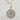 Vintage inspired gold coin necklace with paperclip chain. Very stylish and chunky design. Great for layering with other complimenting necklaces.