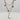 You won't have to layer with this pre-layered gold stainless steel, non-tarnish, multi-layered necklace. Three different styles of chains mixed with stars dangling from the chain and with a pave clear crystal moon pendant. It's a celestial dream come true.