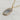 Oblong genuine labradorite stone design on a tiny hearts chain. Great for layering with other complimenting necklaces.