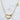 14kt gold over sterling silverr dainty hearts necklace. The two hearts are small and have a touch of cz clear crystals for a delicate added touch. This beautiful necklace makes a great gift for any person that loves to wear heart jewelry.