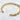 Non-tarnish, waterproof stainless steel and 18kt gold plated clear crystals bangle style. Great for layering with other bangles, permanent jewelry bracelets or worn alone. Elegant design.