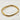 Non-tarnish, waterproof stainless steel and 18kt gold plated cuff bangle style. Unique square shape. Great for layering with other bangles, permanent jewelry bracelets or worn alone. Elegant and unique design.
