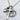 Multi charm necklace. Hammered cross with replica vintage coin and silver chain. Great for layering with other necklaces. 