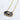 Non-tarnish, waterproof stainless steel and 18kt gold plated vintage inspired necklace. Made with sophisticated black enamel for an elegant and unique design.