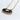 Non-tarnish, waterproof stainless steel and 18kt gold plated vintage inspired necklace. Made with sophisticated black enamel for an elegant and unique design.