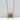 Non-tarnish, waterproof stainless steel and 18kt gold plated vintage inspired necklace. Made with natural malachite gem stone for an elegant and unique third eye design.