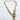 Long tassel necklace with chunky chains. 18kt gold plated stainless steel metal. This necklace is very versatile and can be styled with other necklaces or by itself.  