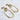 Non-tarnish, waterproof stainless steel and 18kt gold plated lightweight irregular shaped hoops.  Unique style earrings that can be worn from day to evening. Very elegant and elevated style. Non-tarnish and waterproof.