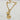 18kt gold plated over stainless steel. Third Eye pendant with a genuine labradorite gem stone. The 3rd Eye symbolizes spiritual insight, intuition, and protection against negative energy. Lariat style chunky statement necklace. Unique jewelry style.
