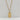 Crescent moon third eye combination bar style pendant necklace made with 18kt, non-tarnish,  waterproof metal. They symbolize protection and femininity.  Great to layer with complimenting necklaces. 