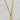 Mini Italian horn pendant necklace. 18kt gold plated stainless steel, non-tarnish and waterproof. Classic, edgy, and stylish. Can be worn from day to evening. Great for layering with other necklaces. 