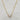 18kt gold plating over stainless steel, non-tarnish necklace. An oval and a circle pendant with clear cz stones. Elegant and feminine style that's great to wear for a special occasion. Can be worn alone or with complimenting necklaces. Non-tarnish waterproof paperclip style chain.  Classic style. 