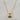 18kt gold plating over stainless steel, non-tarnish necklace. A rectangular shaped pendant with a clear cz stone in a stacked style. Classic, elegant and feminine style that's great to wear for a special occasion. Can be worn alone or with complimenting necklaces. Non-tarnish and waterproof.