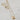 18kt gold plating over stainless steel, non-tarnish necklace. A rectangular shaped pendant with a clear cz stone in a stacked style. Classic, elegant and feminine style that's great to wear for a special occasion. Can be worn alone or with complimenting necklaces. Non-tarnish and waterproof.