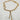Tassel lariat style necklace with chunky chains and  gold teardrops. 18kt gold plated stainless steel metal. This statement necklace is very unique, versatile and can be styled with other necklaces or by itself.  