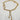 Tassel lariat style necklace with chunky chains and  gold teardrops. 18kt gold plated stainless steel metal. This statement necklace is very unique, versatile and can be styled with other necklaces or by itself.  