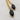 Unique lariat style necklace with genuine gemstones and chunky chains. 18kt gold plated stainless steel metal. This necklace is very versatile and can be styled with other necklaces or by itself.  