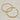 Non-tarnish, waterproof, 14kt gold filled twisted hoop earrings.  They can be worn with any outfit and can complement almost any necklace style.