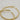 Non-tarnish, waterproof, 14kt gold filled twisted hoop earrings.  They can be worn with any outfit and can complement almost any necklace style.