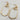 Non-tarnish, waterproof stainless steel and 18kt gold plated lightweight irregular shaped hoops.  Unique style earrings that can be worn from day to evening. Very elegant and elevated style. Non-tarnish and waterproof.