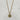 Non-tarnish, waterproof stainless steel and 18kt gold plated necklace. Small oval shaped natural gem stone with dainty chain. Green aventurine provides strength, confidence, courage, and happiness. Very stylish and great to wear alone or layered with complimenting necklaces.
