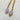 Unique lariat style necklace with genuine gemstones and chunky chains. 18kt gold plated stainless steel metal. This necklace is very versatile and can be styled with other necklaces or by itself.  