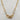 Chunky linked chain with two gemstones. This is a unique mix of chains and gemstones. Great to layer alone or with complimenting necklaces. Casual or special occasions. 