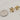 14kt gold filled flower stud earrings. The flower has a tiny clear cz stone in the middle. Lightweight, non-tarnish and waterproof.