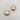 Non-tarnish, waterproof 18kt gold plated, stainless steel mini hoop earrings.  These hoop earrings are unique, sophisticated, and fashionable. They can be easily styled most jewelry styles.