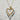 18kt gold stainless steel, two-tone necklace. Large double heart design - one heart is gold and the other is silver on a paperclip chain.  Very uniquely shaped heart pendant. Very versatile and can be great for layering with other complimenting necklaces. Non-tarnish and waterproof. 