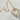 18kt gold stainless steel, two-tone necklace. Large double heart design - one heart is gold and the other is silver on a paperclip chain.  Very uniquely shaped heart pendant. Very versatile and can be great for layering with other complimenting necklaces. Non-tarnish and waterproof. 