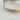 Silver and gold two tone hinge bangle. Very elegant, elevated and unique, and statement design. Waterproof and non-tarnish stainless steel.