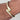 Rhodium or gold filled thin hinged bangle. Non-tarnish and waterproof. 