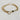 18kt gold stainless steel linked chain with labradorite or moonstone gemstones. Two different styles of chains. Once is a link style and the other is a chunky chain. 