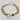 18kt gold stainless steel linked chain with labradorite or moonstone gemstones. Two different styles of chains. Once is a link style and the other is a chunky chain. 