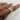 18kt gold stainless steel and shiny stainless steel, band ring. The design has two clear cz stones and are two separate pieces perfectly stacked into one ring style. This ring makes a fashion statement yet is elegant, stylish, edgy, and unique. Great to wear with complimenting rings, permanent jewelry, bangles and other rings. Non-tarnish and waterproof. 