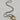 Two-tone stainless steel necklace 18kt gold plating. Chunky style chain with horseshoe pendant. Trending style. Great for layering with other necklaces. 