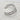 Silver-tone double layer cuff bracelet with a polished finish and sculptural curved V design.
