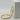 Large gold-tone hoop earrings featuring a polished, rounded tubular design with a smooth high-shine finish and hinged wire closures.