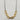 18kt gold plated stainless steel, non-tarnish and waterproof two tone link necklace. Classy, edgy, and stylish. Can be worn from day to evening. Great for layering with other necklaces. 