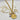18kt gold plated over stainless steel. Large gold medallion, a dangling silver heart, a dangling cz gold heart, and a round clear cz circle charm on a chunky chain. Chunky statement necklace. Unique jewelry style.