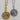 18kt gold plated over stainless steel. Waterproof and non-tarnish metal. Large gold or silver compass pendant statement necklace. Chunky jewelry style.