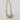 Chunky linked chain with two gemstones. This is a unique mix of chains as well as silver and gold. Great to layer alone or with complimenting necklaces. Casual or special occasions. 