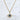 18kt gold stainless steel, non-tarnish necklace with blue enamel starburst pendant. Starburst symbolizes brilliance, energy, and radiance. Great to wear with other complimenting necklaces.