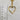 Gold small heart hanging with a larger heart on a chunky chain. Statement necklace, versatile and can be great for layering with other complimenting necklaces. Non-tarnish and waterproof. 
