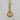 A gold pendant necklace featuring a circular medallion with an angel and heart design, accented with small clear cz stones.