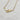 Non-tarnish, waterproof stainless steel and 18kt gold plated statement necklace. Mother of pearl modern triangle on a rolo chain. Very stylish and great to wear alone or layered with complimenting necklaces.