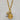 18kt gold plated over stainless steel. Large gold medallion, a dangling silver heart, a dangling cz gold heart, and a round clear cz circle charm on a chunky chain. Chunky statement necklace. Unique jewelry style.